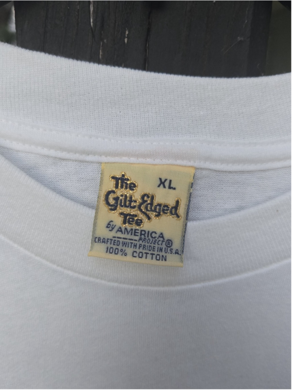 Vintage Saba Marine Park T Shirt XL White America Project Gilt Edged Single... - Picture 3 of 12